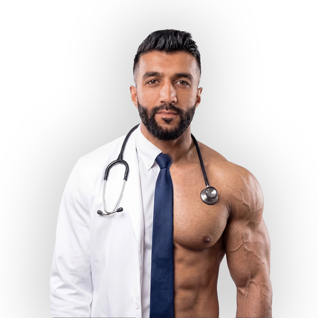 Dr. Haris Rana, competitive bodybuilder